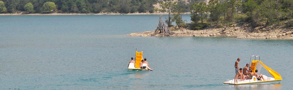 Stuwmeer in de Gorges du Verdon