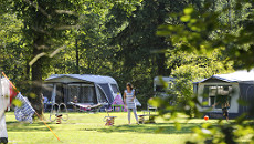 Kamperen midden in de natuur