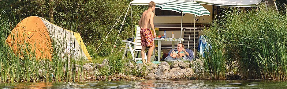 Kamperen aan het water