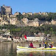 Kanoën op de Dordogne