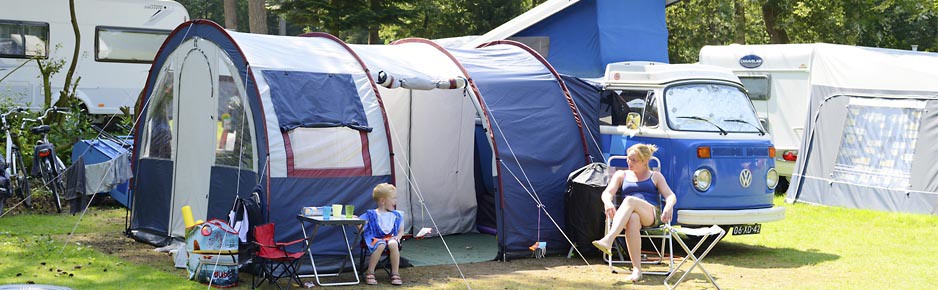 Kamperen in op de Veluwe