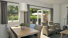 Bungalow, Appartement oder Standcaravan