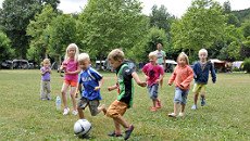 Zwemmen, sporten en spelen