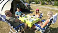 Spacious camping pitches Spacious camping pitches