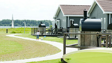 Luxe chalets met pizza-oven