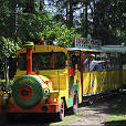 Flaasbloemeltrein van vakantiepark RCN de Flaasbloem, Chaam, Noord-Brabant