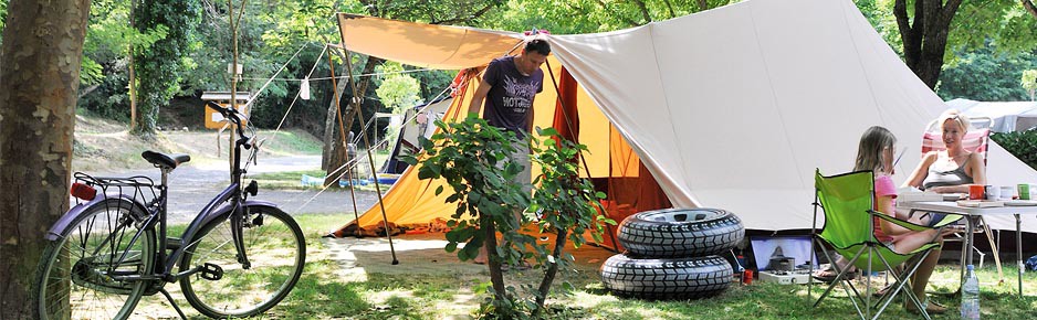 Kamperen op RCN la Bastide en Ardèche