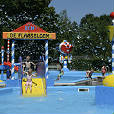 Waterspeelparadijs op RCN de Flaasbloem, Chaam, Noord-Brabant