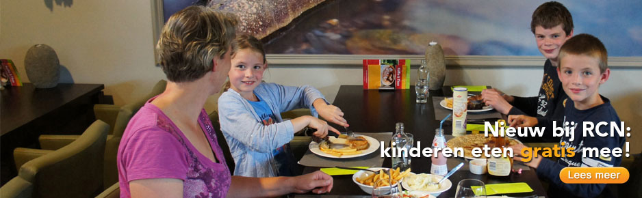 Kinderen eten gratis in onze restaurants