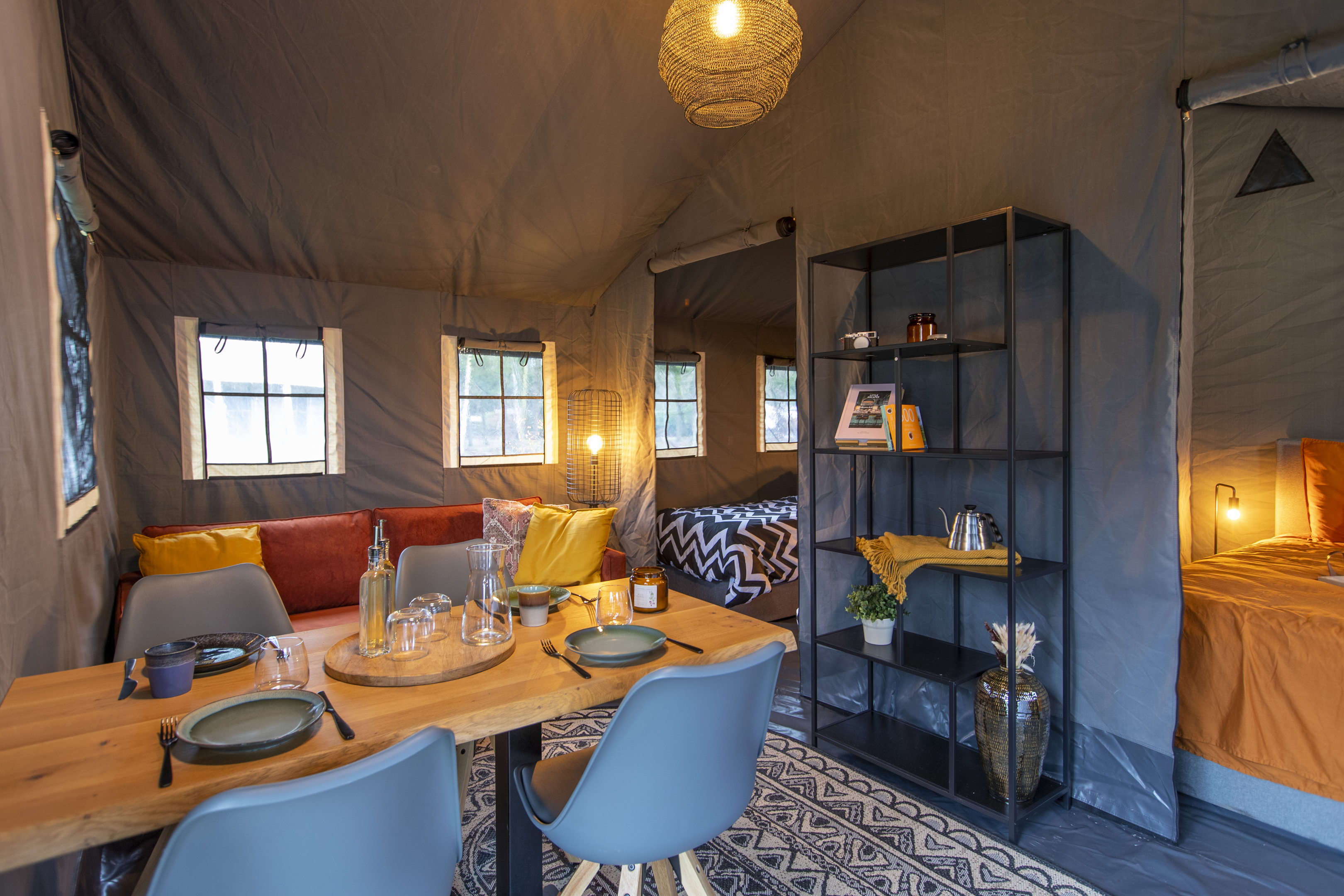 Glampingtent Veluwse bos