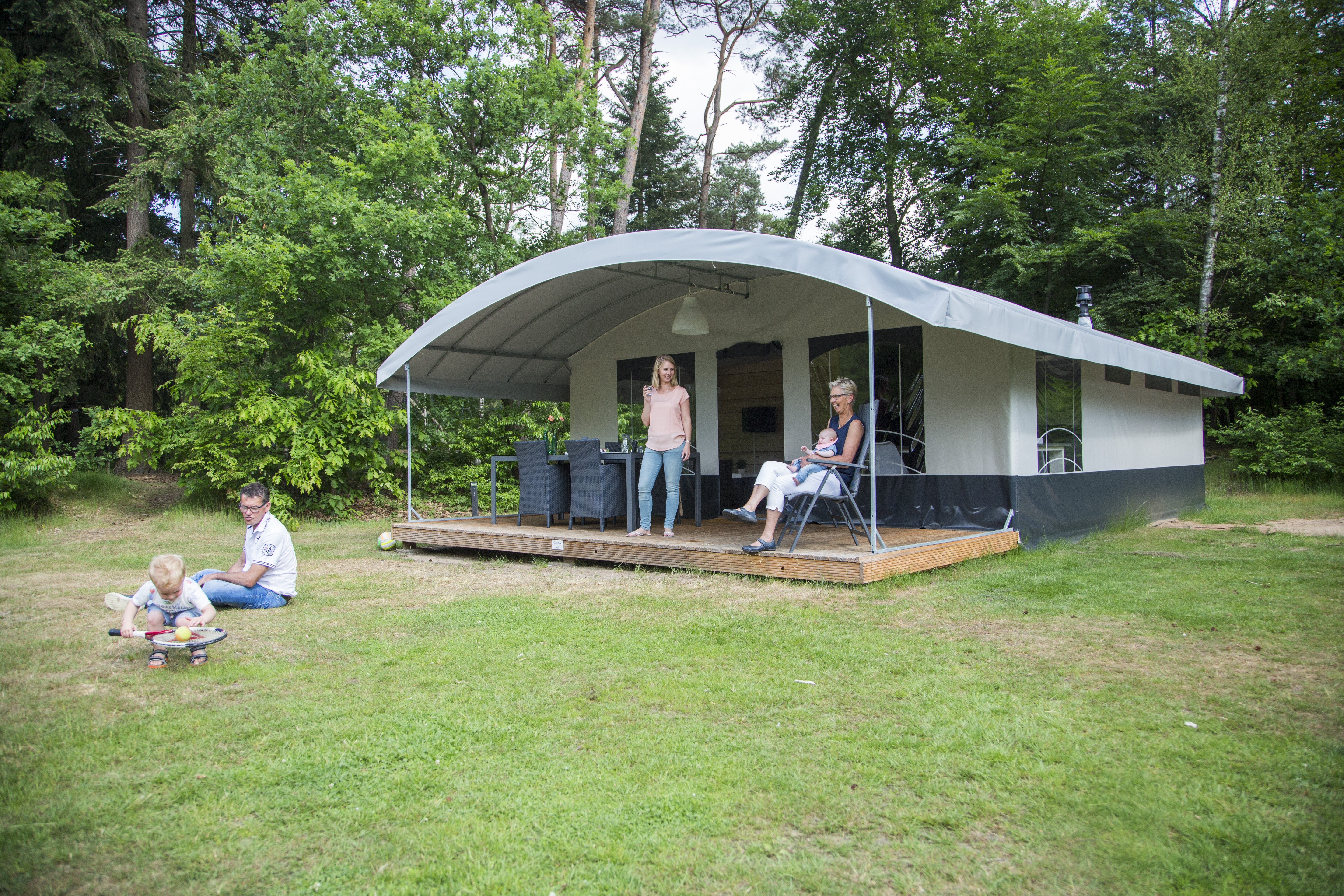 Tentvilla Veldzigt in Doorn - Utrecht, Nederland foto 225010