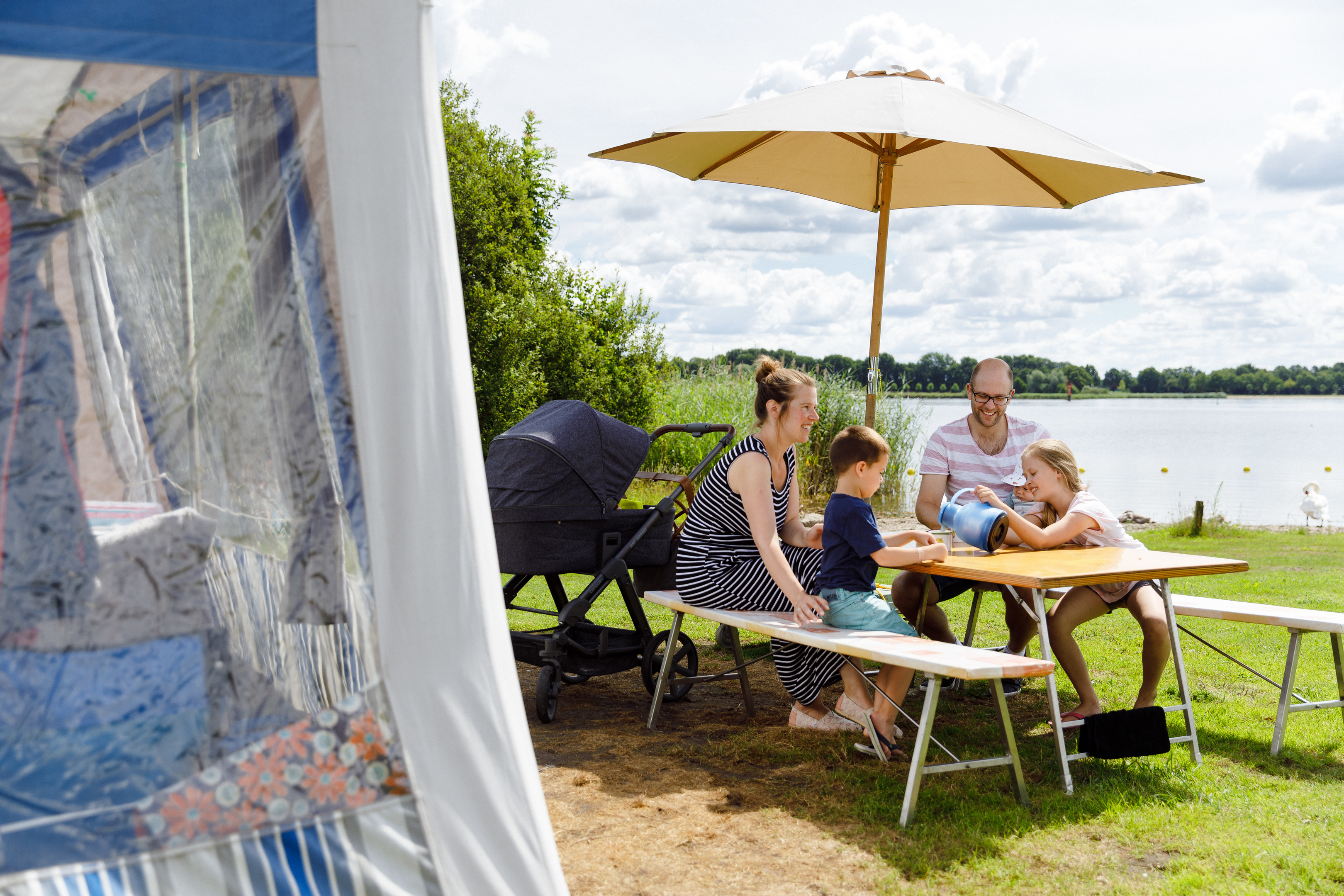 RCN Zeewolde | Comfort Buitendijkse kampeerplaats