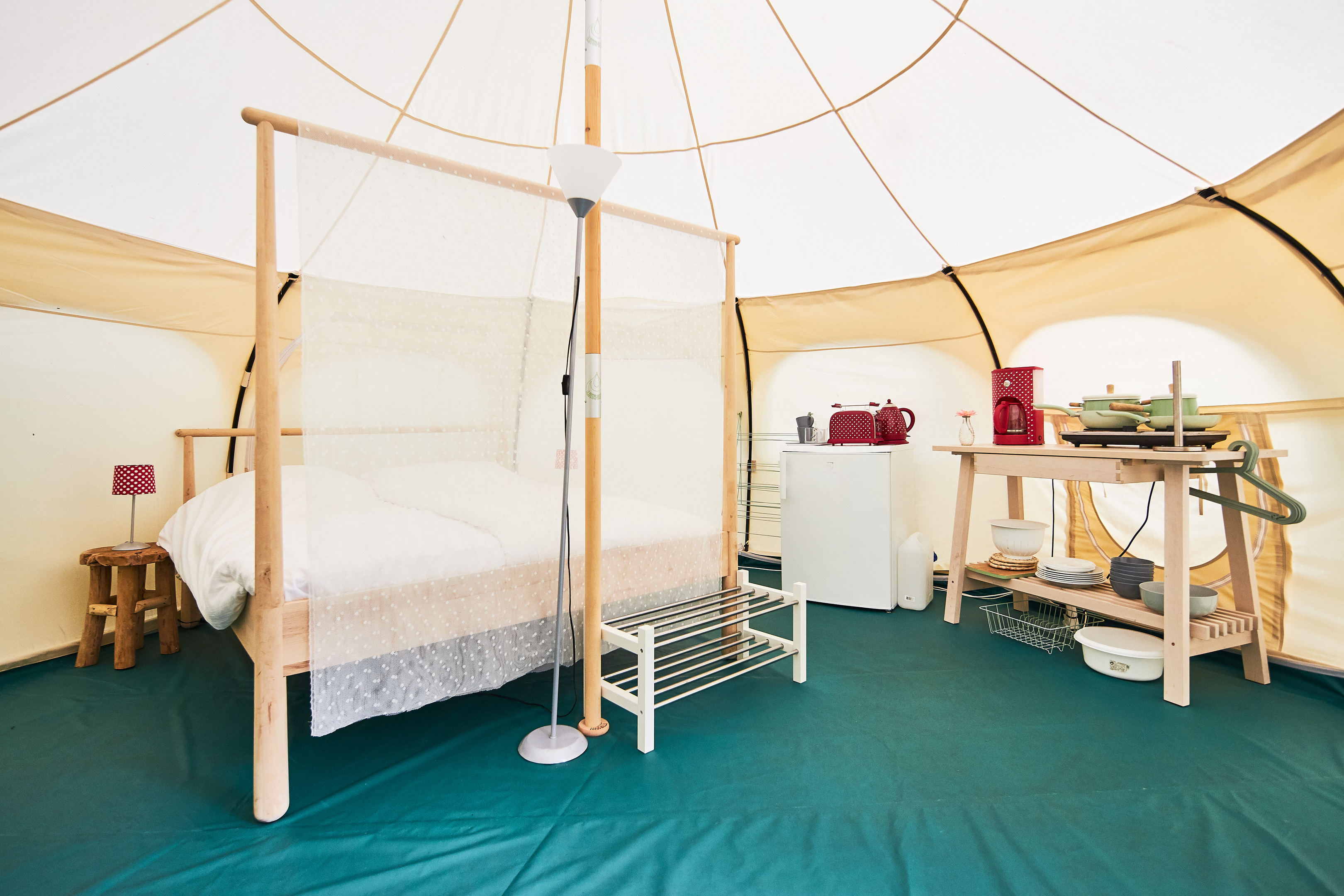 Glampingtent de Egel