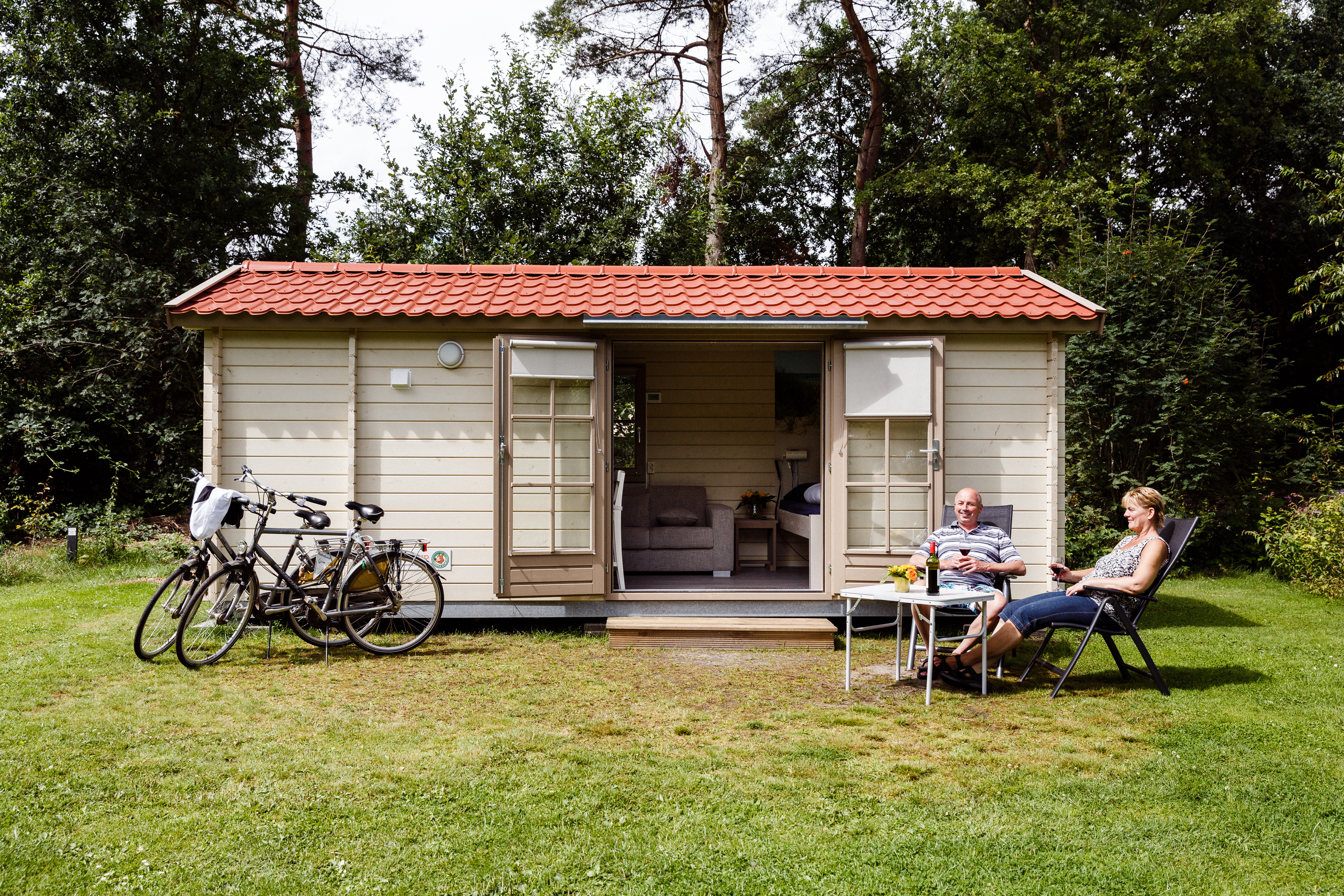 Kampeerchalet de Bosuil in Appelscha - Friesland, Nederland foto 224205